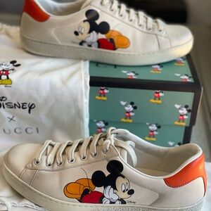🆕 💯%Auth Gucci x Disney Sneakers Gucci 8 size